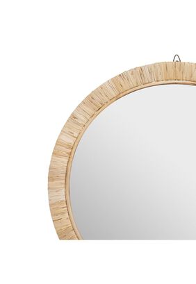 Espejo de ratán "Melany" Diametro 60cm,hi-res
