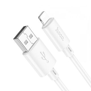 Cable Hoco X88 Gratified USB A Lightning 1m Blanco,hi-res