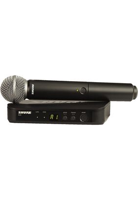 Microfono Inalambrico de mano Shure BLX24/SM58 GY,hi-res