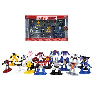 Pack 18 Figuras Metálicas Transformers De 4 Cm,hi-res