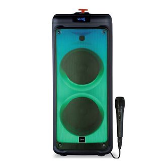 Parlante karaoke inalámbrico MLAB Flaming Dance con tecnología Bluetooth TWS de 8000W Potencia,hi-res