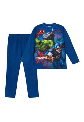 Pijama Niño Polar Disney Avengers Azul,hi-res