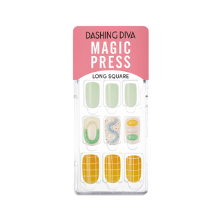 Magic Gel Press Manicure: MDR1234SL (Square Long),hi-res