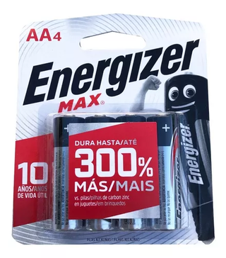 Pilas Aa Alcalinas Energizer Max Blister De 4 Pilas,hi-res
