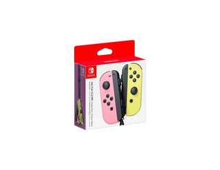 Nintendo Switch Joy-Con - Pastel Pink/Yellow,hi-res