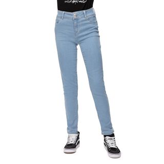 Jeans Skinny Push Up Juvenil Celeste Fashions Park,hi-res