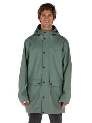 Chaqueta Impermeable Raincoat Verde Hombre,hi-res