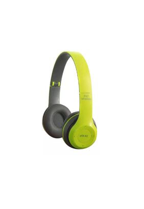 Audífonos Bluetooth Recargable Con Micrófono FM/TF Verde,hi-res