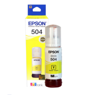 Botella Original Epson 504 / T504420 Yellow,hi-res