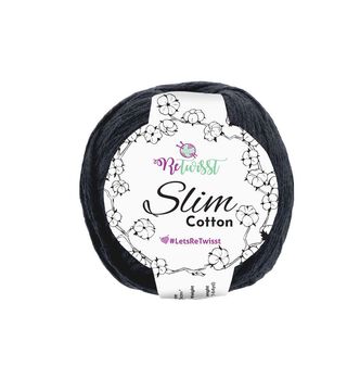 Slim Cotton - Hilo de Algodón Negro (Pack 3 Uni),hi-res