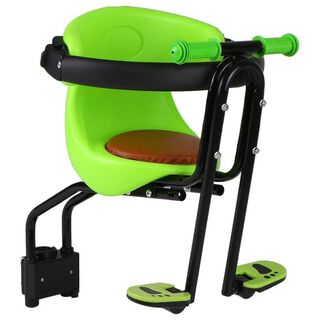 Silla Frontal De Bicicleta Para Niños Y Bebes - 30kg- Verde,hi-res