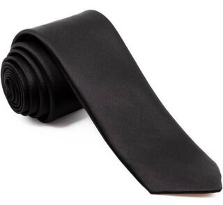 Corbata de color sólido de 5 cm para Hombre,hi-res