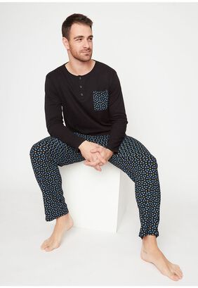 Pijama algodon 67.01782-NEG KAYSER,hi-res