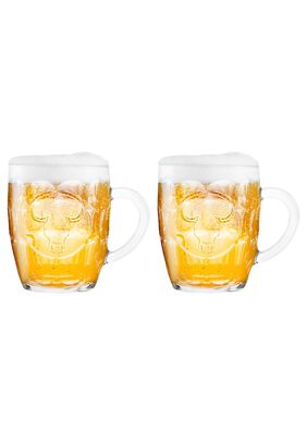 Set 2 Vasos Cerveza Shoperos Vidrio Wayu 540ml,hi-res