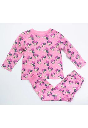 Pijama conjunto Minnie Caritas camiseta color Rosado Disney,hi-res