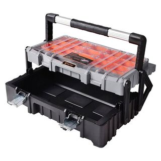 Caja de herramientas con organizador 58cms Tactix,hi-res