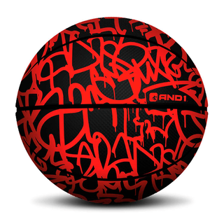 Balón And1 Xcelerate Graffiti Basketball Rojo,hi-res