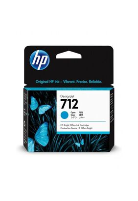 TINTA HP 712 29-ml Cyan Ink Cartridge T250/T650 3ED67A,hi-res