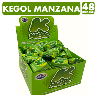 Kegol Sabor Manzana - Caramelos (Caja Con 48 Unidades),hi-res