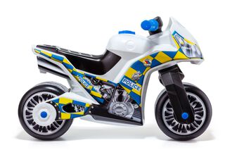 Moto Correpasillos Molto Cross Policia Blanca,hi-res