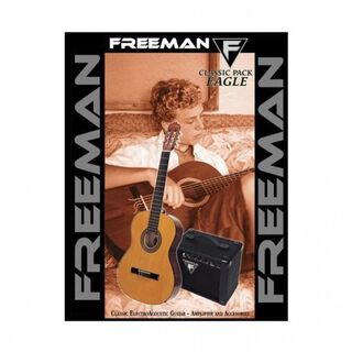 Pack de guitarra electroacústica Freeman CLASSIC EAGLE,hi-res