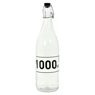 Botella Decorativa de Vidrio con Tapa Refrescante,hi-res