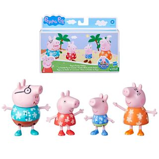 Peppa Pig Set De 4 Figuras - De Vacaciones,hi-res