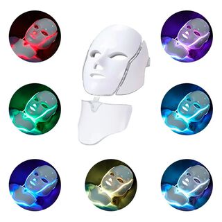 Mascara Fototerapia Facial LED 7 Colores,hi-res