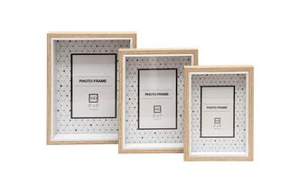 Set de 3 marcos box (10x15-13x18-15x20 cm.) Natural multiple,hi-res