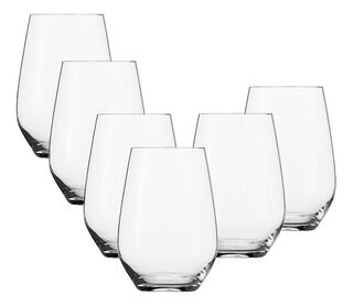 Set 6 Vasos Para Vino Agua Viña Long Drink Schott Swiezel,hi-res