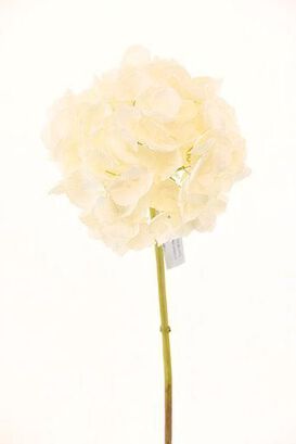 Flor Decorativa Corel Hortensia Blanca 52cm,hi-res