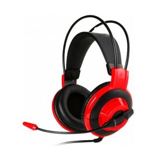AUDIFONOS - MSI DS501 GAMER CON MICROFONO RED,hi-res