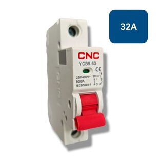 Interruptor Automatico 6ka Curva C 32a Cnc,hi-res