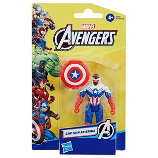 Figura de Acción Marvel Avengers Epic Hero Series Capitán América,hi-res
