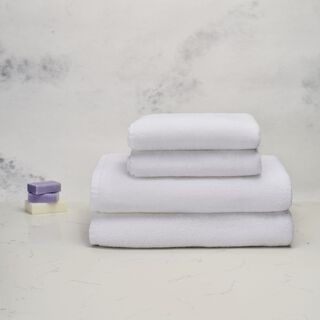 Set 2 toallones baño y 2 toallas mano Platinum, 100% algodón, 600gr/m2,hi-res