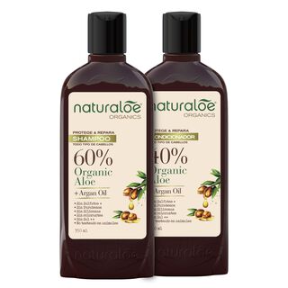 Set Shampoo + Acondicionador Argan Oil Naturaloe,hi-res