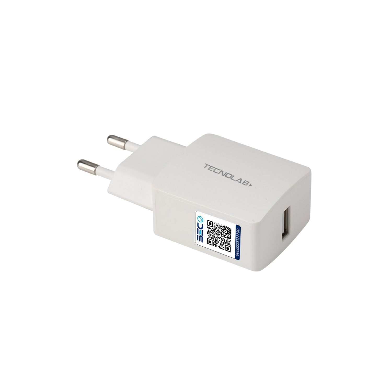 Cargador Doble USB Carga Rápida 2.4A + Cable USB-C Tecnolab®