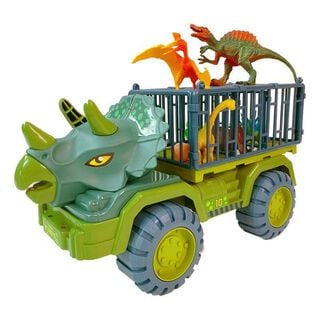 Camion Transporte con Dinosaurios para Niños Tiranosaurio Rex o Triceratops,hi-res