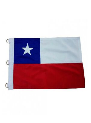 Bandera Chilena tela 90 x 135,hi-res