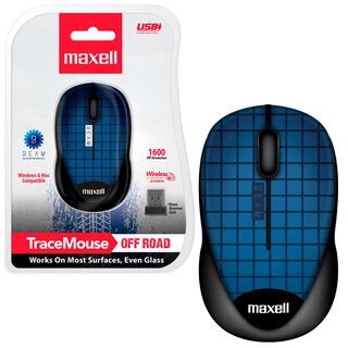 Mouse Inalambrico Banda 24GHz Maxell MOWL-250 Sensor 1600dpi,hi-res