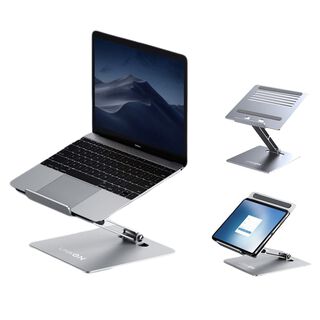 Base Soporte Para Pc Portátil Laptop Ergonómic De Madera Mac GENERICO