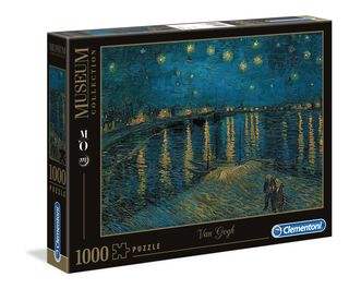 Puzzle 1000 piezas Van Gogh Noche Estrellada,hi-res