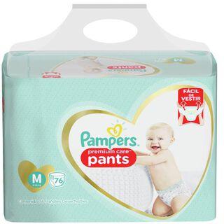 Pañales Desechables Pampers Pants Premium Care M 76 Unidades,hi-res