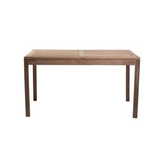 Mesa de comedor madera de teca 76x80x140cm,hi-res