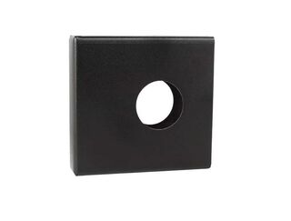Caja Metalica Para Cerradura 30mm Negro Lioi,hi-res