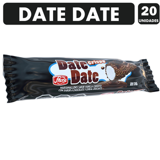 Date Date - Malvaviscos Con Chocolate (Pack Con 20 Un),hi-res