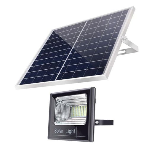 ambiente Contratar Pensativo Foco Led 120w + Panel Solar + Control | Paris.cl