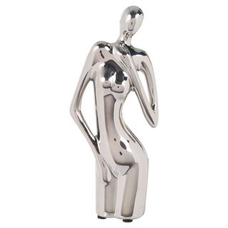 Figura Decorativa Dama París Silver,hi-res