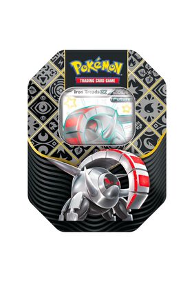 Pokémon Paldean Fates Tin Español Iron Tread Ex,hi-res