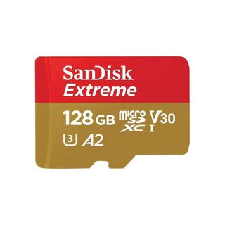 Tarjeta de Memoria Sandisk Micro Sd 128gb Extreme A2 4k + Adaptador,hi-res